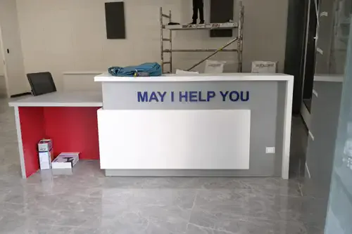 HDFC signage, detail 5