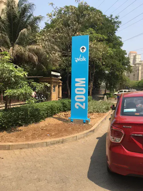 Hiranandani signage, detail 5