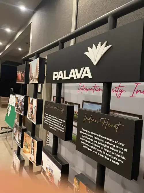 Lodha signage, detail 14