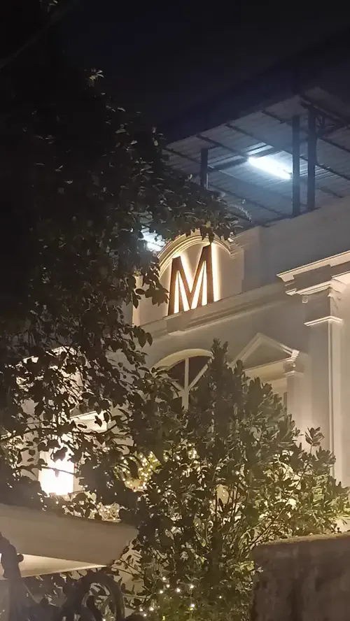 Manish Malhotra signage, detail 12