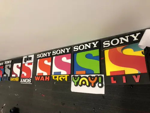 Sony Pictures signage, detail 22