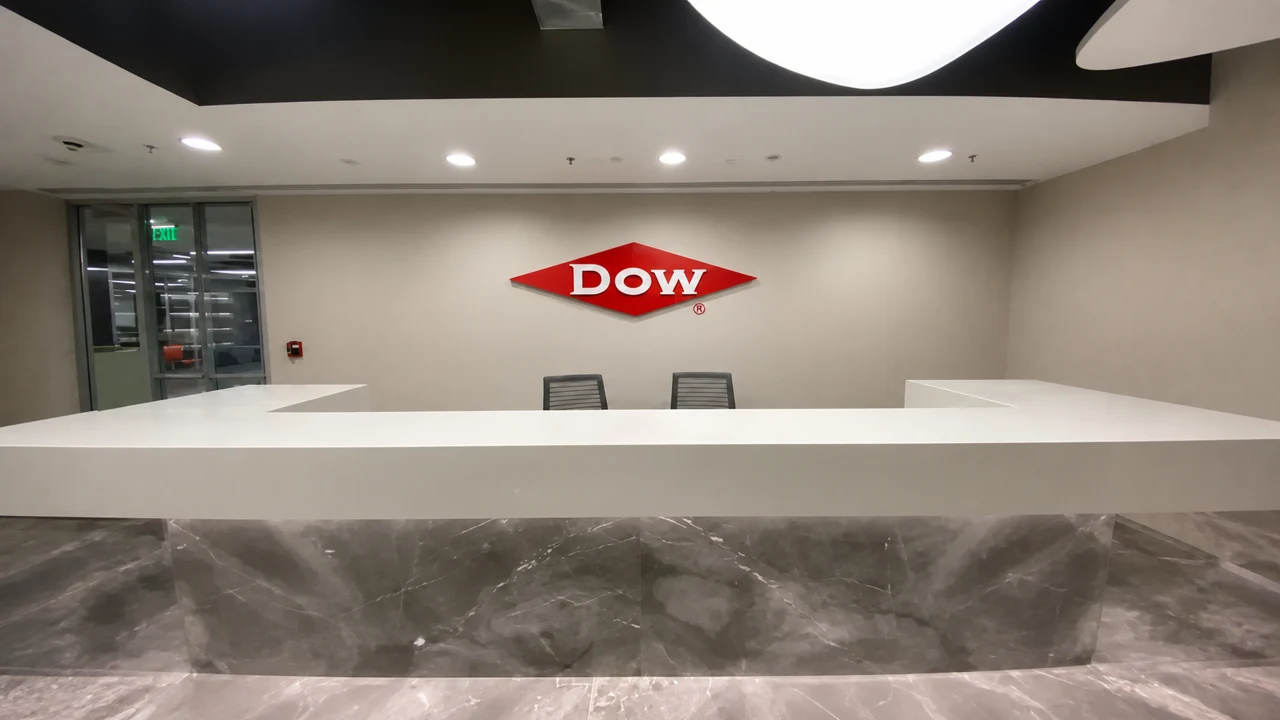DOW signage, detail 13