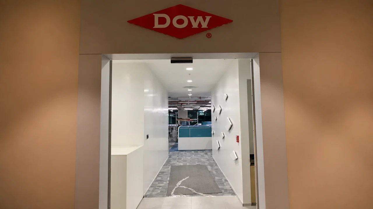 DOW signage, detail 6