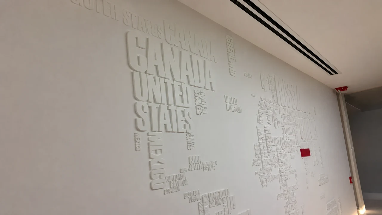 EMA Partners signage, detail 3