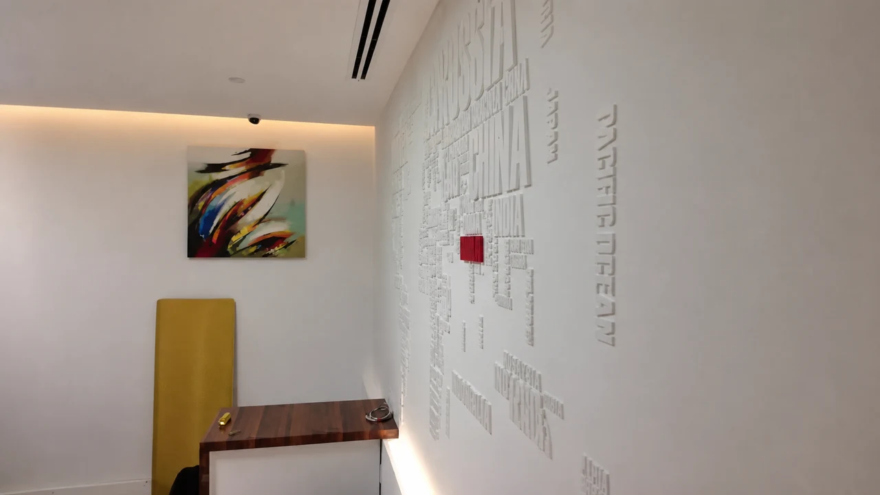 EMA Partners signage, detail 5