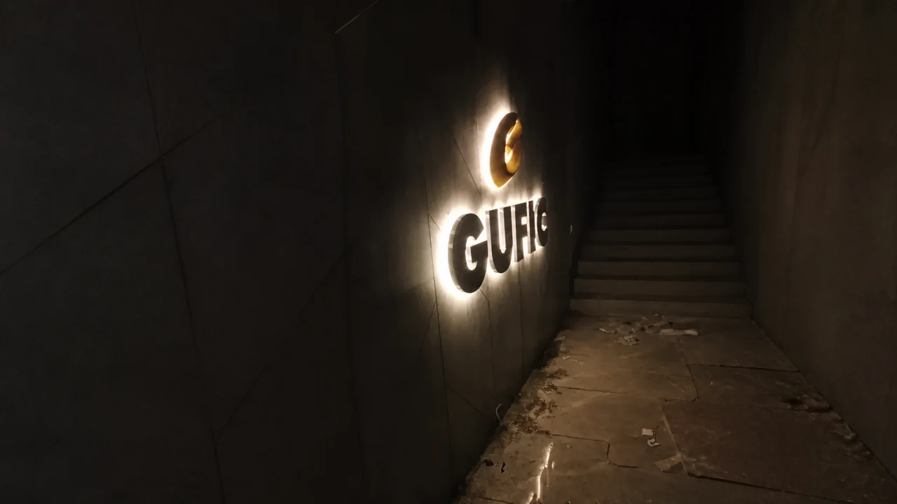 GUFIC signage, detail 4