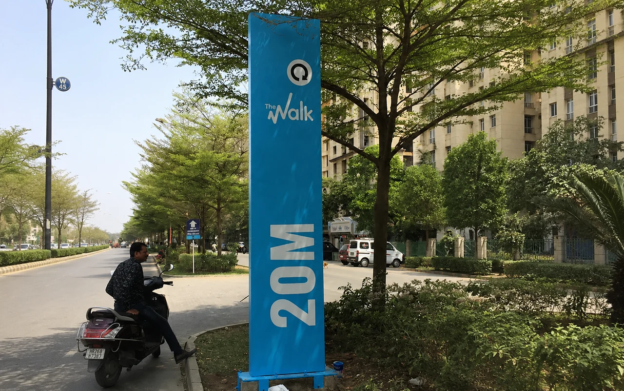 Hiranandani signage, detail 3
