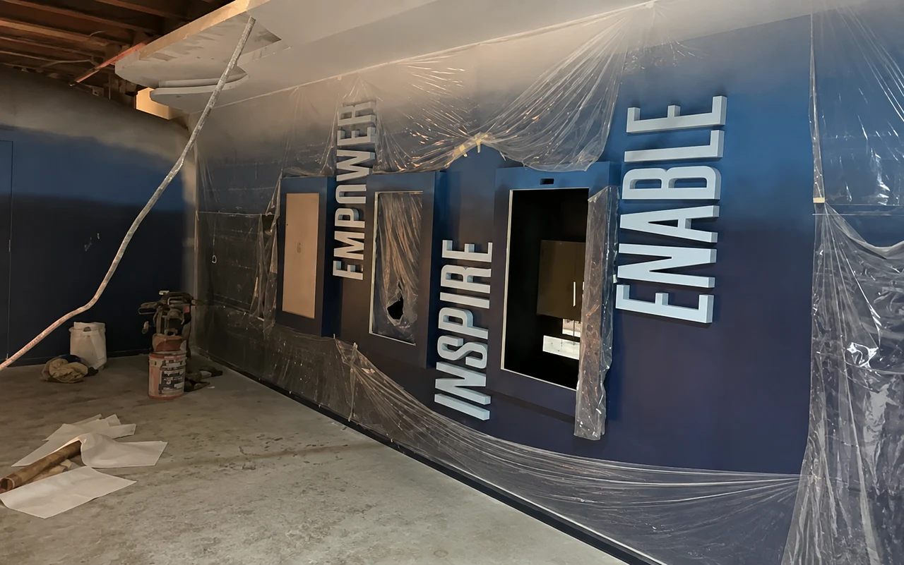 JSW signage, detail 9