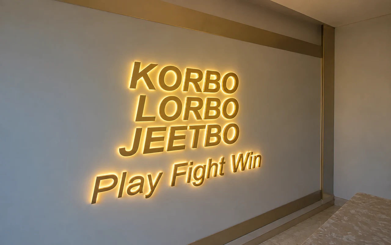 Kolkata Knight Riders signage, detail 4