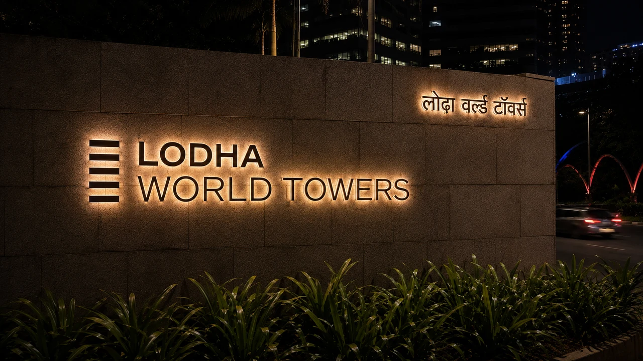Lodha signage, detail 22