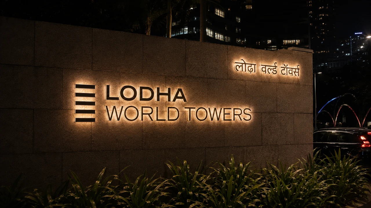 Lodha signage, detail 23