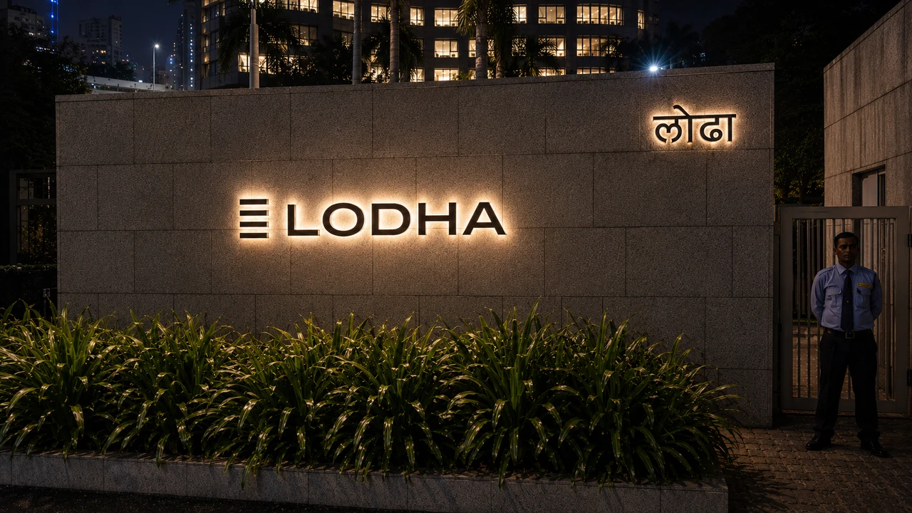 Lodha signage, detail 24
