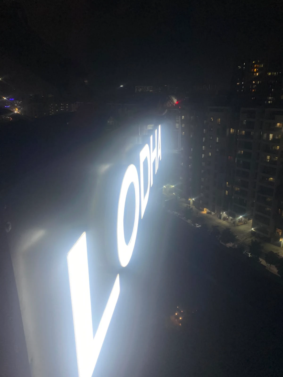 Lodha signage, detail 37