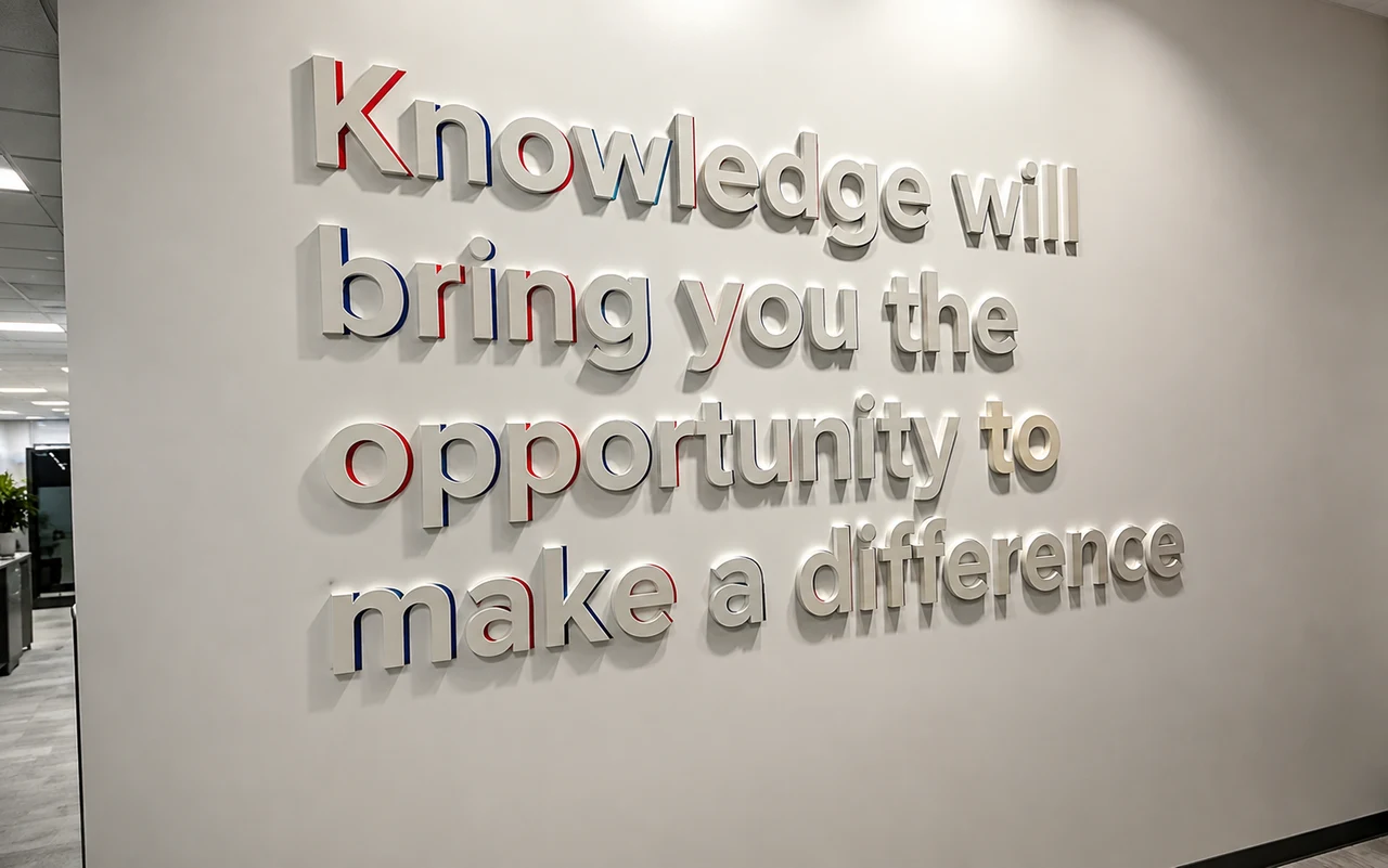 Maersk signage, detail 4