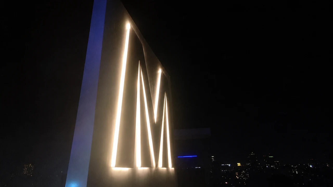 Manish Malhotra signage, detail 9