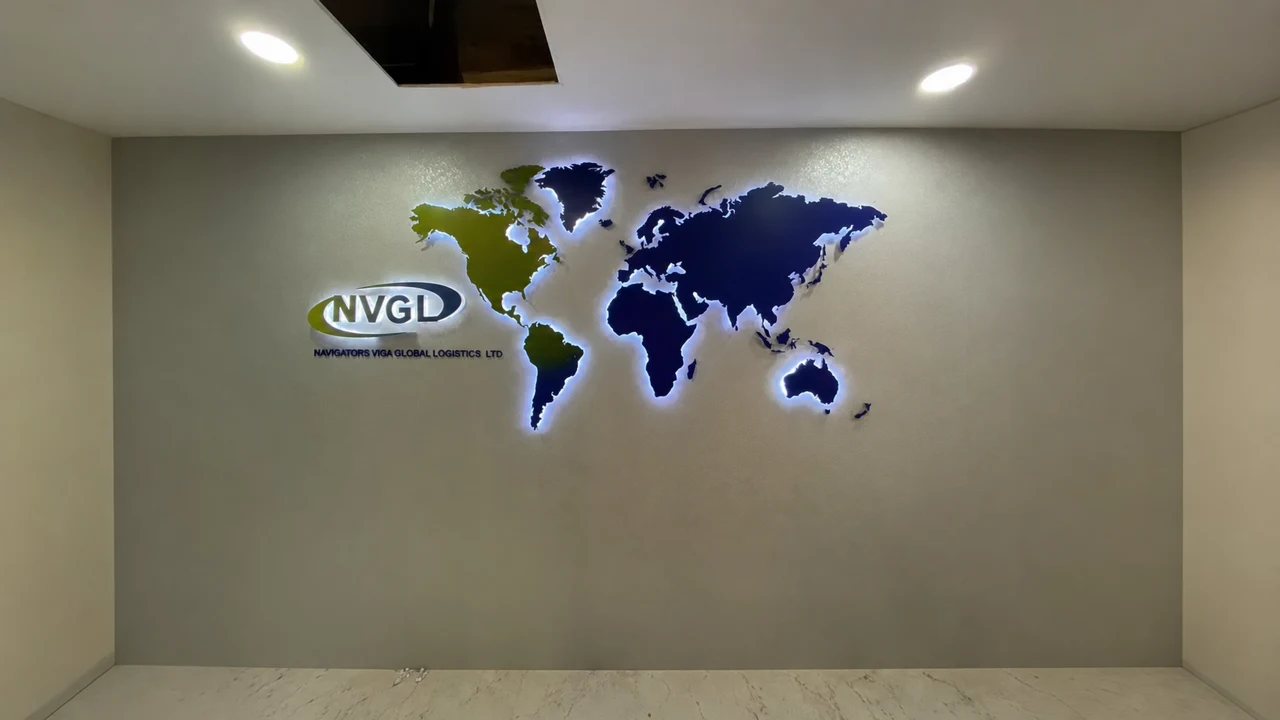 Navigators Visa Global Logistics LTD signage, detail 5