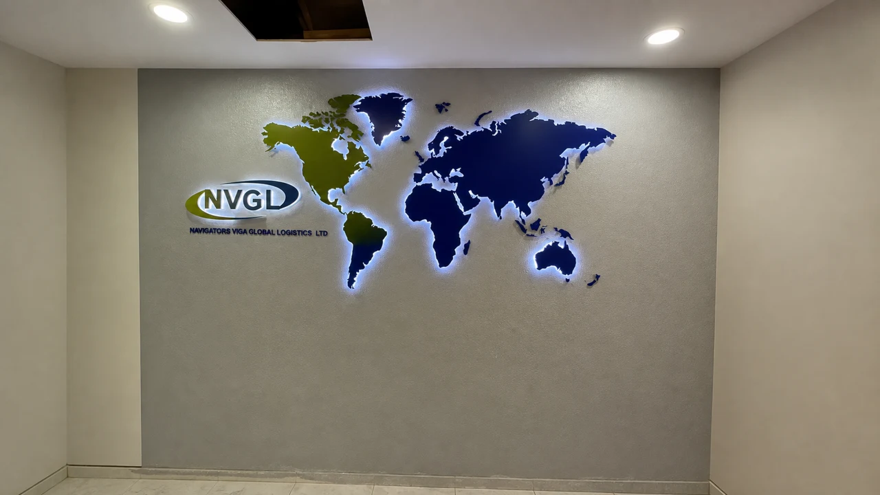 Navigators Visa Global Logistics LTD signage, detail 6