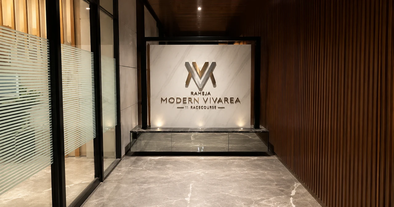 Raheja signage, detail 17