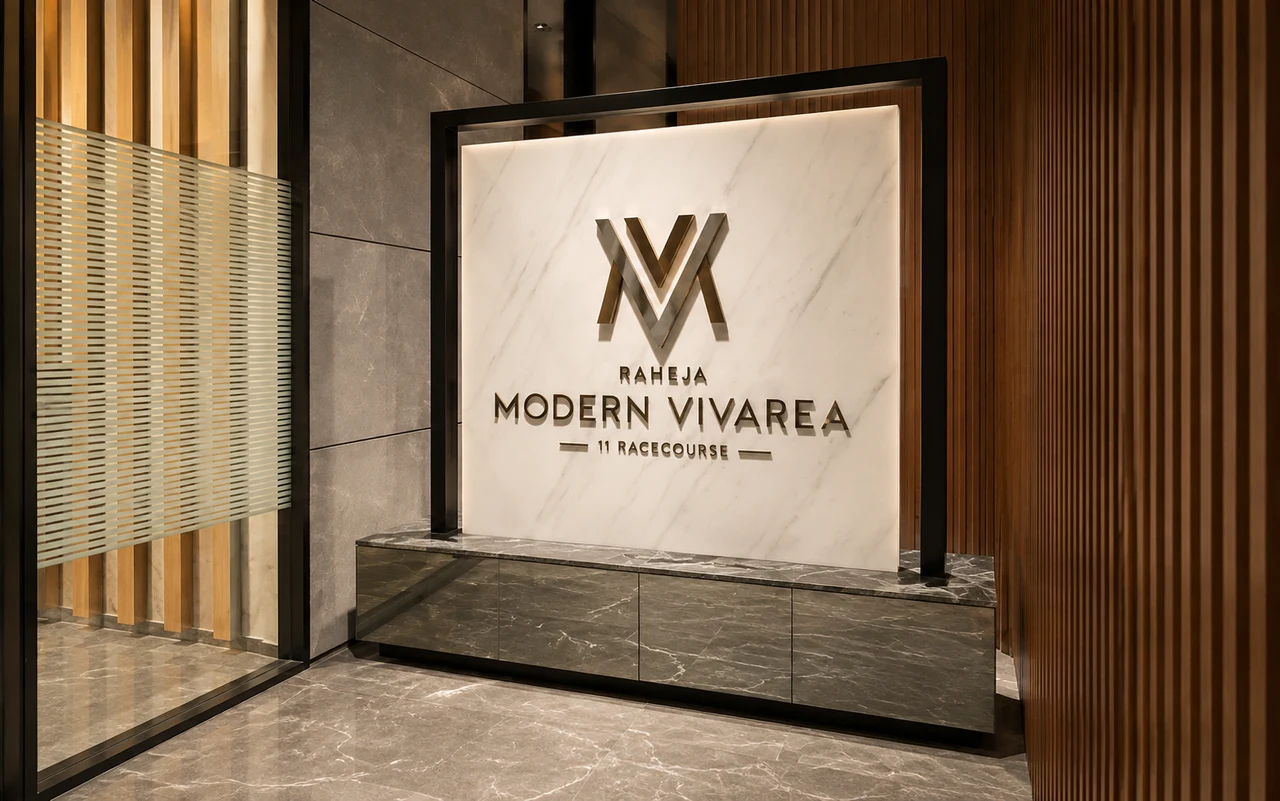 Raheja signage, detail 18