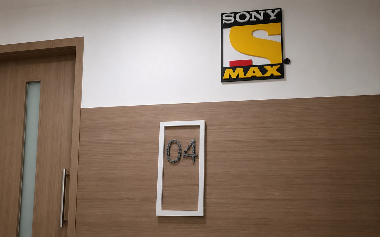 Sony Pictures signage, detail 13