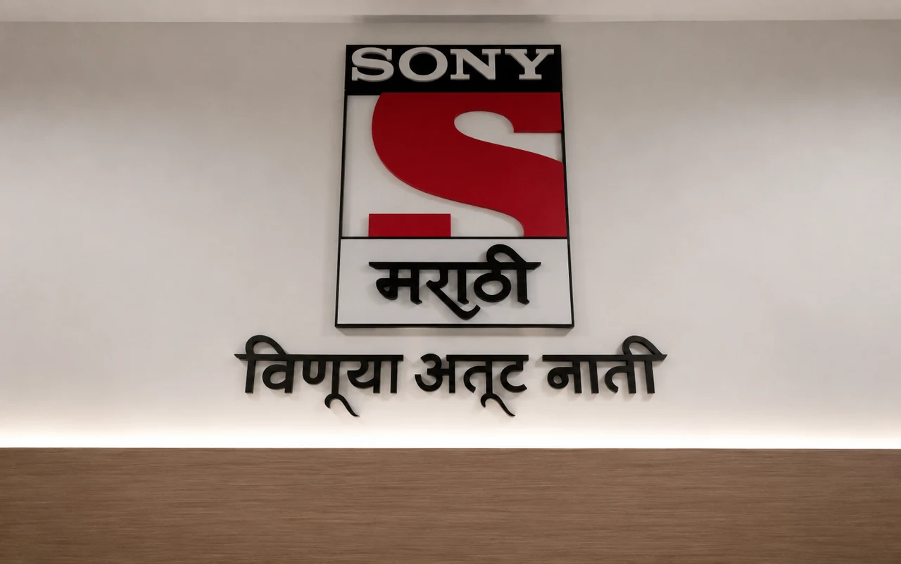 Sony Pictures signage, detail 17
