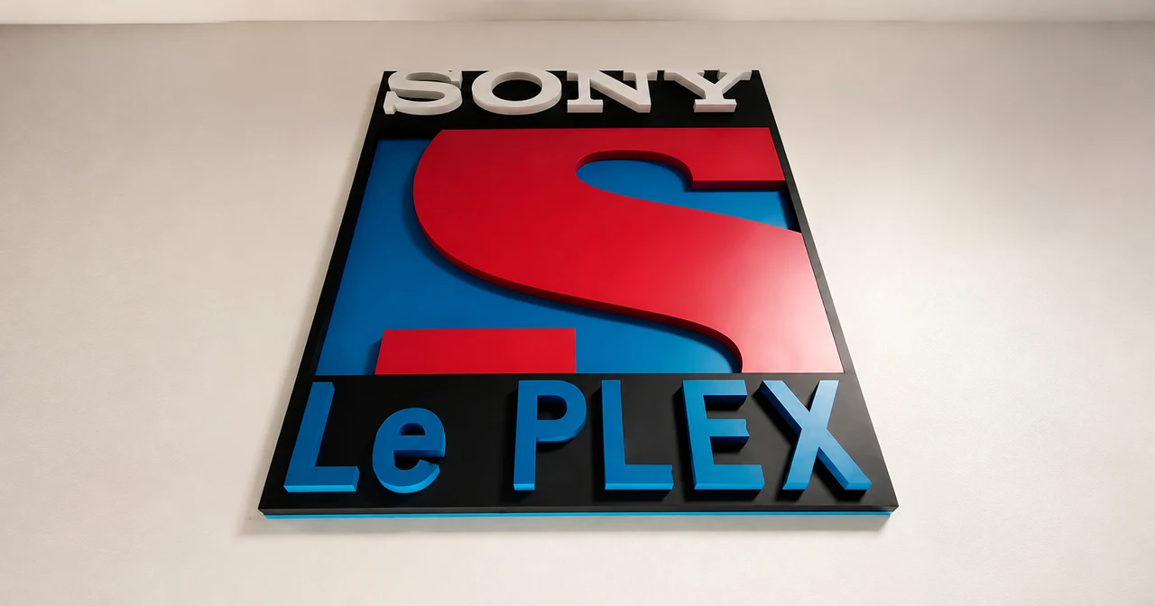Sony Pictures signage, detail 28