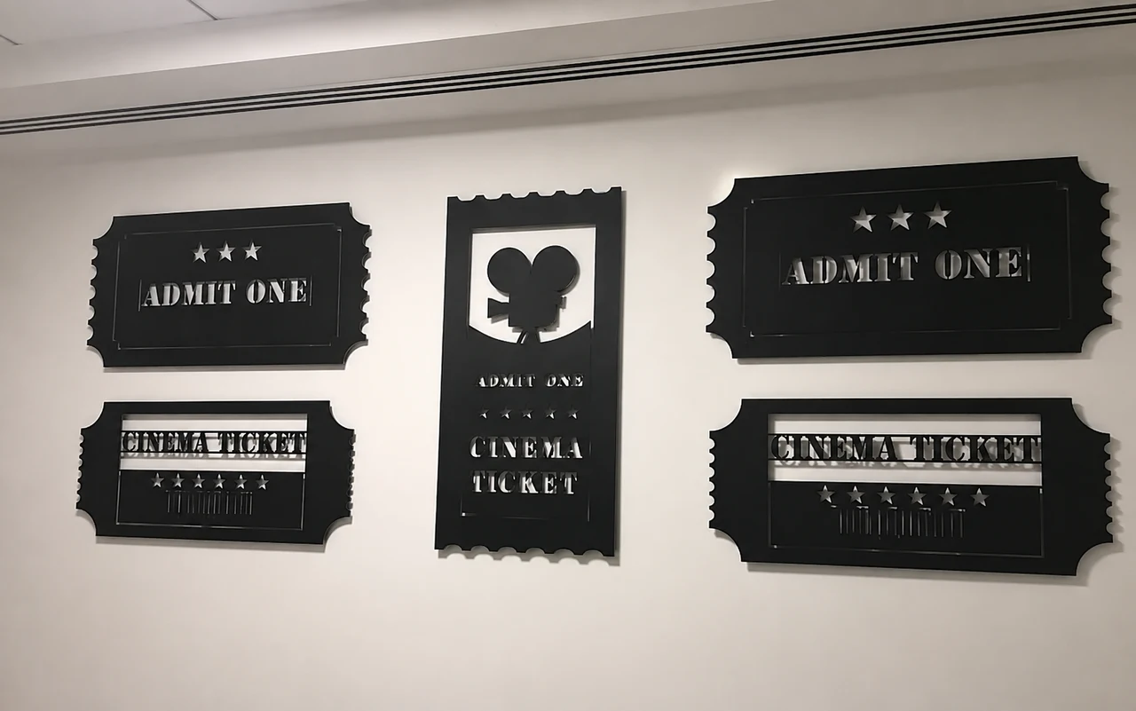 Sony Pictures signage, detail 31