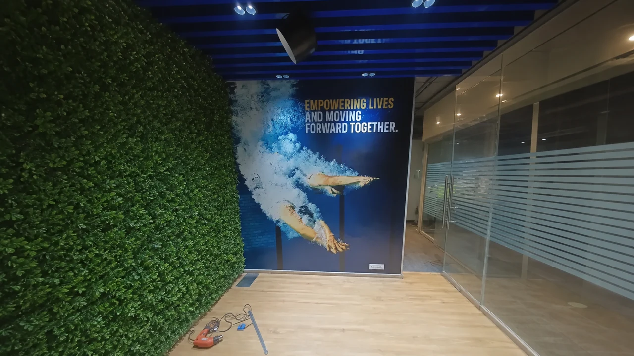 Straumann Group signage, detail 5