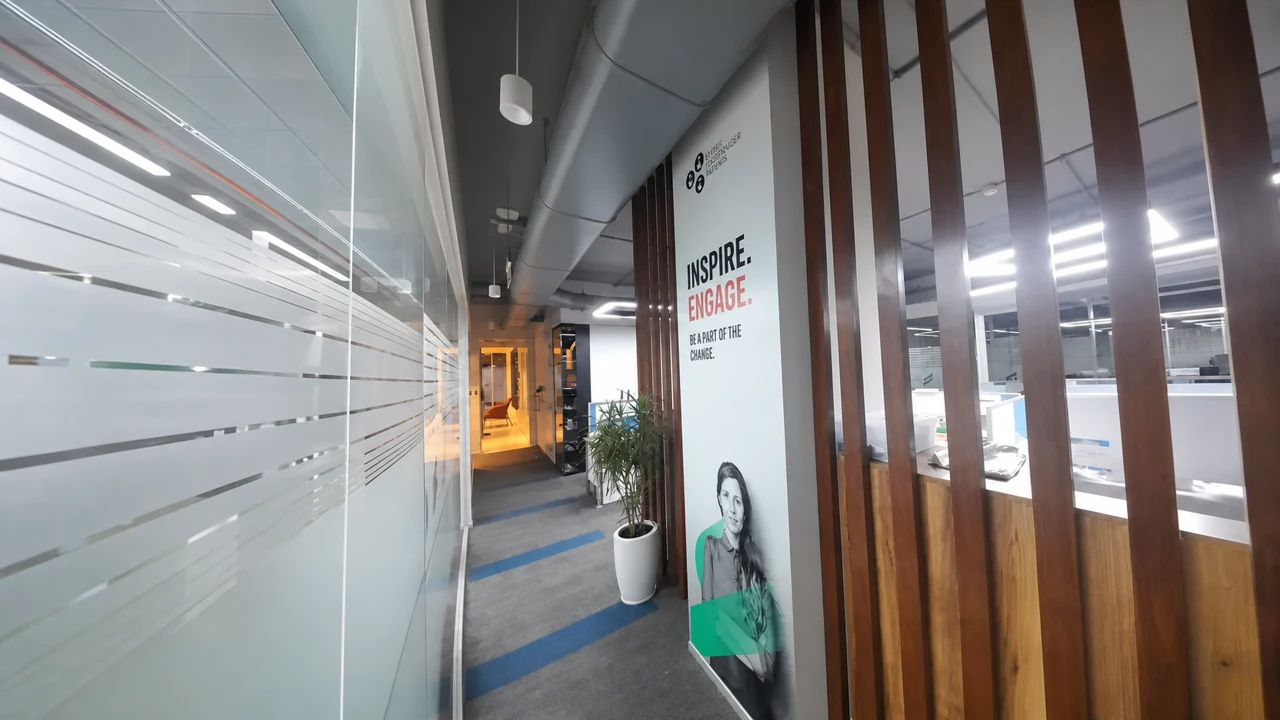Straumann Group signage, detail 7