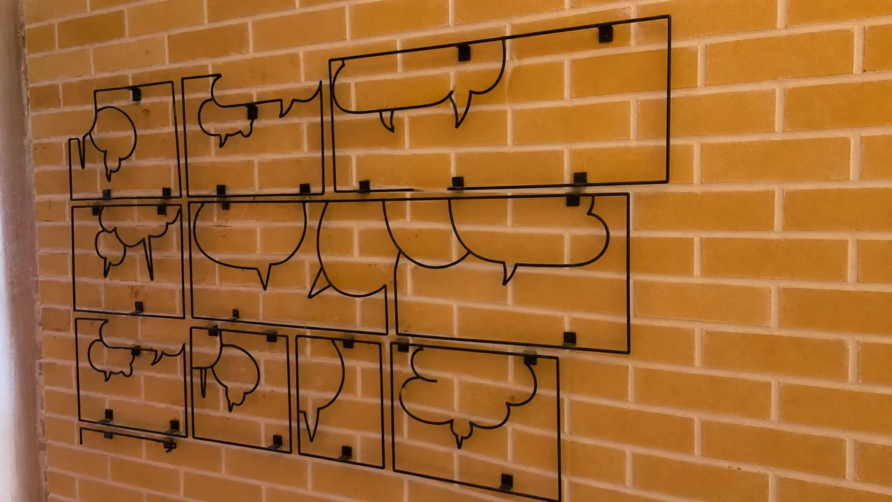 Tea Villa Cafe signage, detail 3
