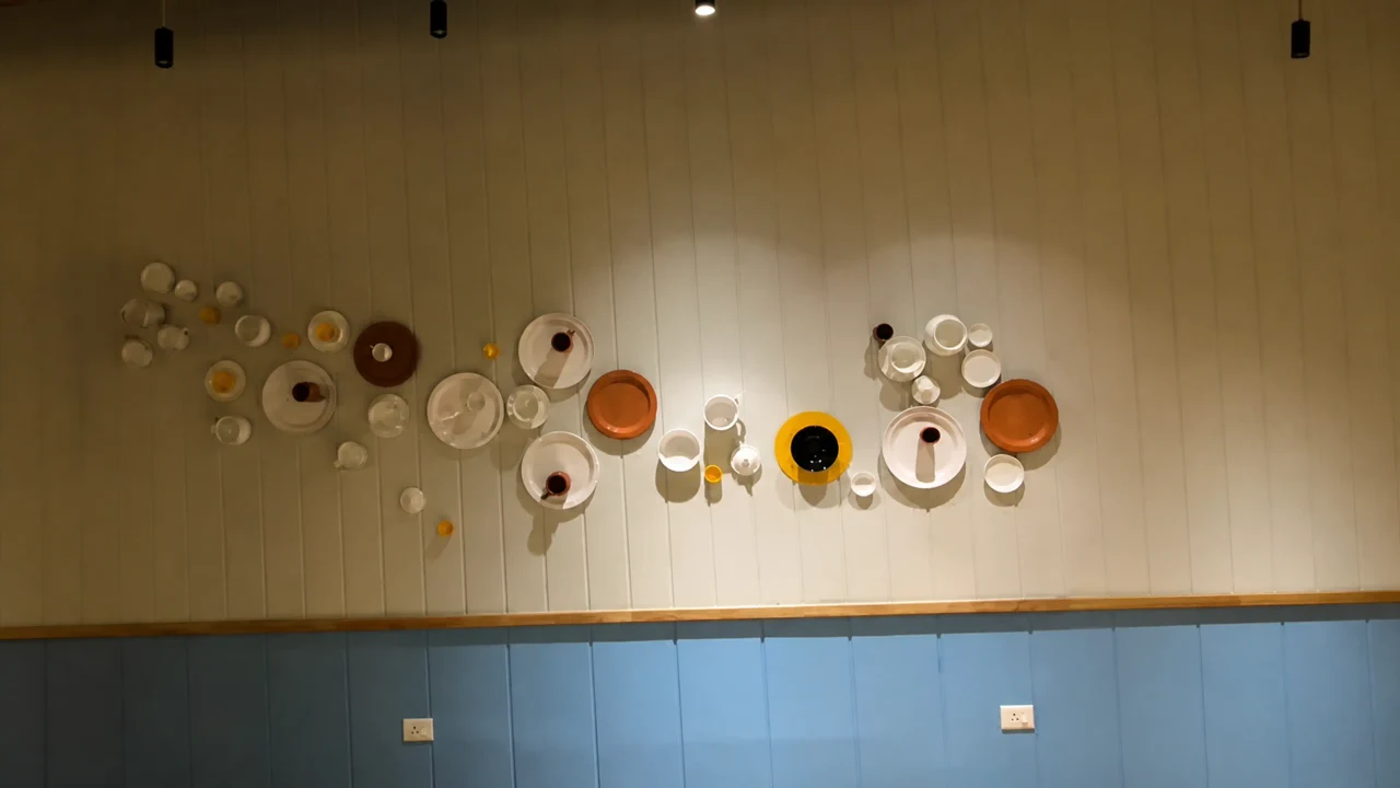 Tea Villa Cafe signage, detail 7