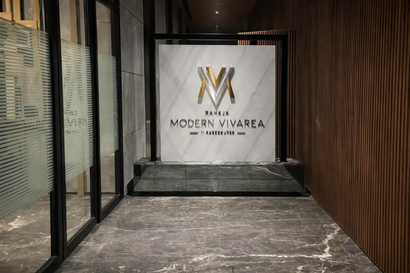 Corporate brand environment and office signage design - Execution 4